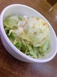 アスパラとソーセージのアラビアータ ポテトサラダ ドリンク2.jpg
